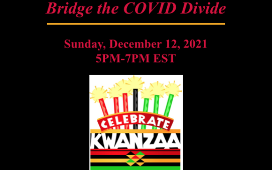 Using the Spirit of Kwanzaa to Bridge the COVID Divide